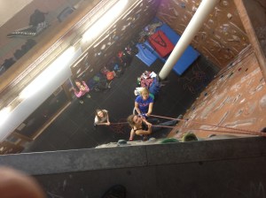 Suze and Rosa going down